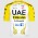 Bekleidung Herren Pissei Team UAE 2024 Trikot-Tour de France