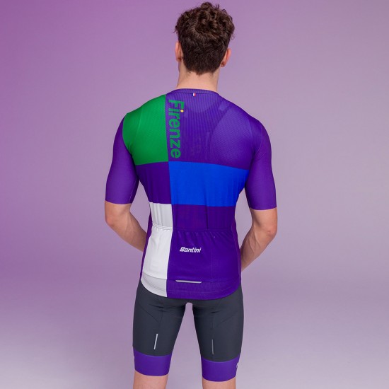 Bekleidung Herren Jersey Santini Tour de France 2024-Florenz Bekleidung Herren Jersey Santini Tour de France 2024-Florenz