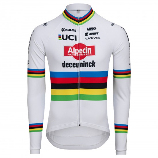 Bekleidung Herren Alpecin Deceuninck 2024 lang arm trikot-WC