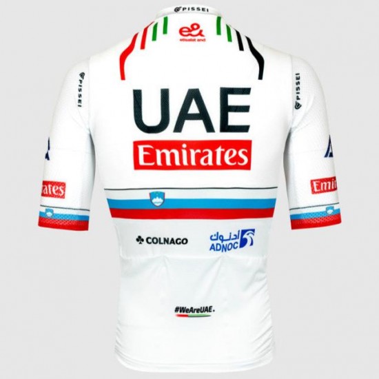 Bekleidung Herren Pissei Team UAE 2024 Magistrale Trikot-Slowenischer Meister