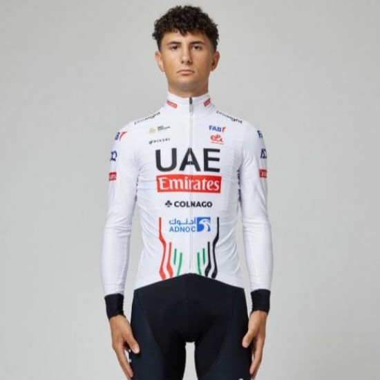 Bekleidung Herren Pissei Team UAE 2024 langarmtrikot