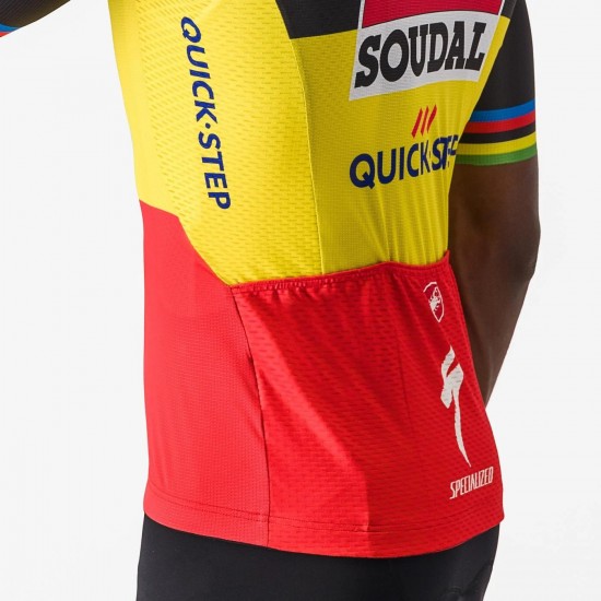 Bekleidung Herren Castelli Soudal Quick-Step 2024 Competizione 3 trikot-Belgian meister Bekleidung Herren Castelli Soudal Quick-Step 2024 Competizione 3 trikot-Belgian meister