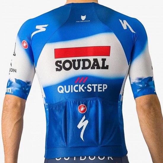 Bekleidung Herren Castelli Soudal Quick-Step 2024 Climber's 4.0 trikot Bekleidung Herren Castelli Soudal Quick-Step 2024 Climber's 4.0 trikot
