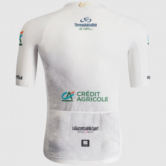 Bekleidung Herren Sportful Tirreno Adriatico 2025 trikot-Weiss Bekleidung Herren Sportful Tirreno Adriatico 2025 trikot-Weiss