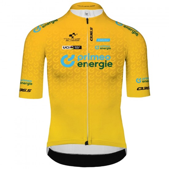 Bekleidung Herren Q36.5 Tour de Suisse 2025 Gregarius Pro trikot-Leader