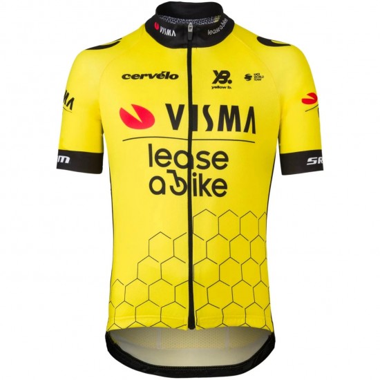 Bekleidung Herren Team Visma Lease a bike 2025 trikot