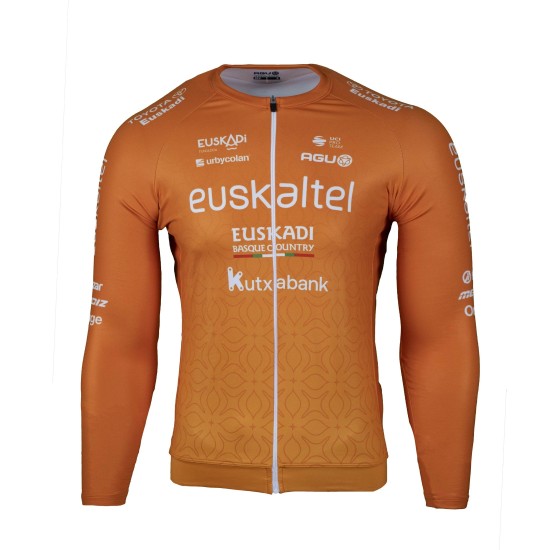 Bekleidung Herren Agu Euskaltel Euskadi 2025 Premium Midlayer langarmtrikot