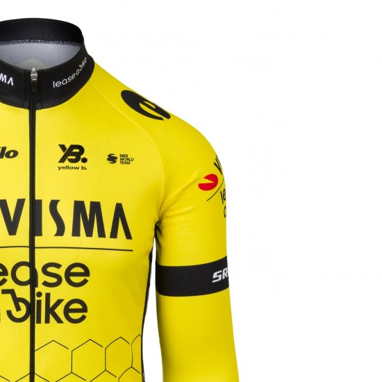 Bekleidung Herren Team Visma Lease a bike 2025 langarm trikot Bekleidung Herren Team Visma Lease a bike 2025 langarm trikot