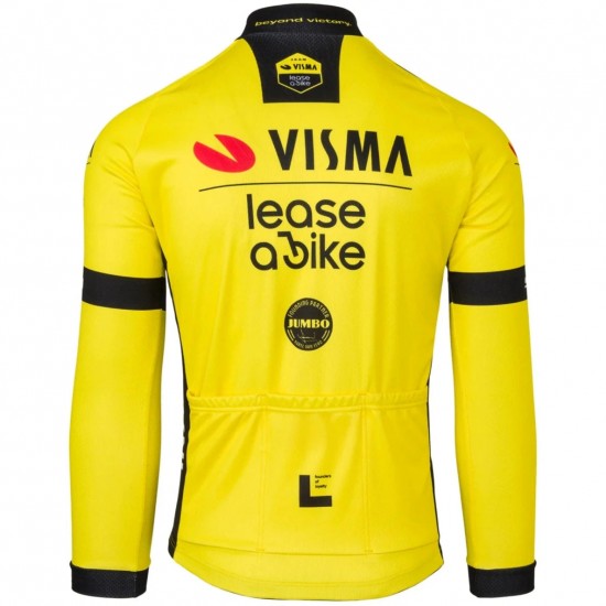 Bekleidung Herren Team Visma Lease a bike 2025 langarm trikot Bekleidung Herren Team Visma Lease a bike 2025 langarm trikot