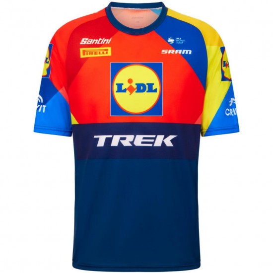 Bekleidung Herren Santini Lidl Trek 2025 t-shirt Bekleidung Herren Santini Lidl Trek 2025 t-shirt