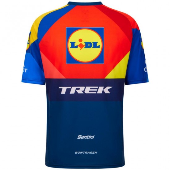Bekleidung Herren Santini Lidl Trek 2025 t-shirt Bekleidung Herren Santini Lidl Trek 2025 t-shirt