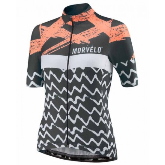 MORVÉLO Damen CHOPPER Fahrradbekleidung Radtrikot 7WOY9