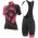ALE PRR STARS Damen PINK Radbekleidung Radtrikot Kurzarm+Kurz Trägerhose S9T3N