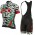 ALE PRR FLOWERS weiß Radbekleidung Radtrikot Kurzarm+Kurz Trägerhose J1HUM