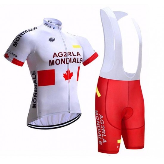 2017 Ag2r Fahrradbekleidung Radteamtrikot Kurzarm+Kurz Radhose Kaufen J1TCF