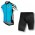 2016 ASSOS Fahrradbekleidung Radtrikot Kurzarm+Kurz Radhose blau PPIYV