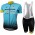 Astana Vero Pro 2017 Damen Radbekleidung Radtrikot Kurzarm+Kurz Trägerhose NDAOD