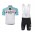 Bianchi 2014 Fahrradbekleidung Radteamtrikot Kurzarm+Kurz Radhose Kaufen weiß blau 3M2WD