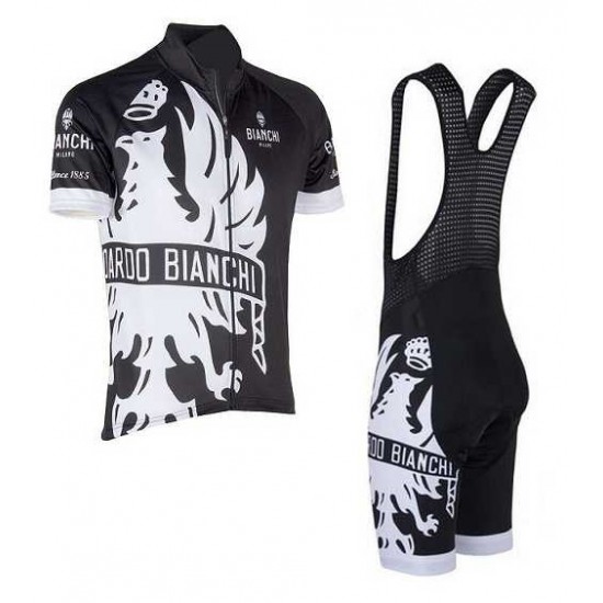 2016 BIANCHI-MILANO Fahrradbekleidung Radteamtrikot Kurzarm+Kurz Radhose Kaufen 2QITF