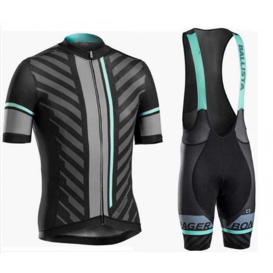 2016 Bontrager Fahrradbekleidung Radteamtrikot Kurzarm+Kurz Radhose Kaufen Schwarz grün G94SX
