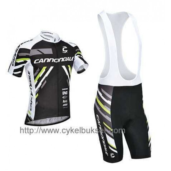 Cannondale 2014 Fahrradbekleidung Radteamtrikot Kurzarm+Kurz Radhose Kaufen Schwarz ZN5IR