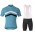 2017 De Marchi team Fahrradbekleidung Radteamtrikot Kurzarm+Kurz Radhose Kaufen blau SFR9Z