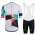 EF Education Frist Tour De France 2021 Team Fahrradbekleidung Radteamtrikot Kurzarm+Kurz Radhose EE1DMV