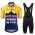 Jumbo Visma SLovenia Pro 2021 Team Fahrradbekleidung Radteamtrikot Kurzarm+Kurz Radhose YUuUZf