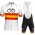 spain Pro 2021 Team Fahrradbekleidung Radtrikot+Fietsbroeken Korte XYYOBG