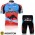 JAYCO Pro Team Radbekleidung Radtrikot Kurzarm und Fahrradhosen Kurz blau Rot 33P8K