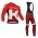 2016 KATUSHA Set lange mouw+lange Koersbroek Bib 1LCW8