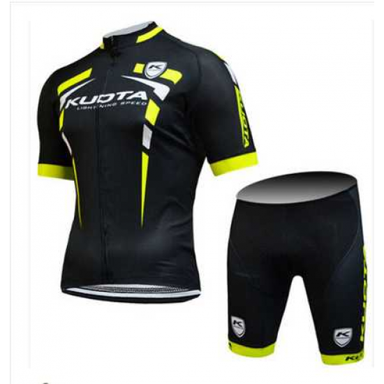 2016 Kuota Fahrradkleidung Radsportbekleidung Kurzarm Trikot+Trägerhose Kurz 01 M8BVW