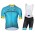 Astana 2018 Fahrradbekleidung Radtrikot Satz Kurzarm+Kurz Trägerhose PBUH8