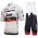 Trek-Segafredo Portuguese Champion 2018 Fahrradbekleidung Radtrikot Satz Kurzarm+Kurz Trägerhose 1T9N6