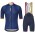 Vuelta Espana 2018 Km Cero Fahrradbekleidung Radtrikot Satz Kurzarm+Kurz Trägerhose 51W6S