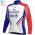 GROUPAMA FDJ Winter Thermal Fleece 2021 Fahrradbekleidung Radtrikot Langarm CVOUQ