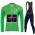 Team INEOS Grenadier Tour De France 2021 Herren Fahrradbekleidung Radtrikot Langarm+Lang Trägerhose Green AQYKX
