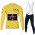 Team INEOS Grenadier Tour De France 2021 Herren Fahrradbekleidung Radtrikot Langarm+Lang Trägerhose Yellow ZELZK