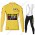 Jumbo Visma 2021 Polka Fahrradbekleidung Radtrikot Langarm+Collant Cycliste INWKC