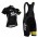 2015 Sky Fahrradbekleidung Radteamtrikot Kurzarm+Kurz Radhose Kaufen Schwarz I1GZ2