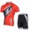 2013 Scott Racing Radbekleidung Radtrikot Kurzarm und Fahrradhosen Kurzje Rot Schwarz GCBPP