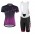 2016-2017 Scott Fahrradbekleidung Radteamtrikot Kurzarm+Kurz Radhose Kaufen purper Damen H6FSN