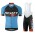 2015 Scott RC Pro Schwarz-blau Fahrradbekleidung Radteamtrikot Kurzarm+Kurz Radhose Kaufen EL4N0