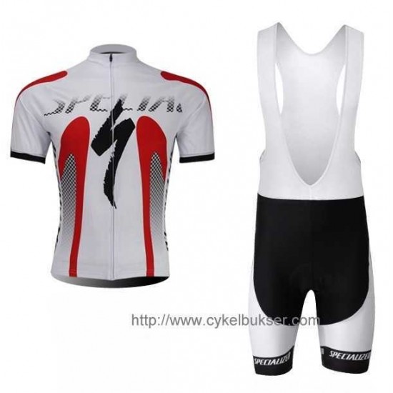 Specialized S-work Fahrradbekleidung Radteamtrikot Kurzarm+Kurz Radhose Kaufen weiß WY0EB