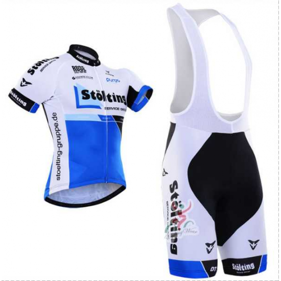 2016 Stolting Fahrradbekleidung Radteamtrikot Kurzarm+Kurz Radhose Kaufen QA398