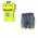2016 Tinkoff Fahrradbekleidung Radteamtrikot Kurzarm+Kurz Radhose gelb fluorescent 7E4N7