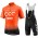 CCC Team Reno Orange 2019 Fahrradbekleidung Radtrikot Satz Kurzarm+Kurz Trägerhose OOTS3