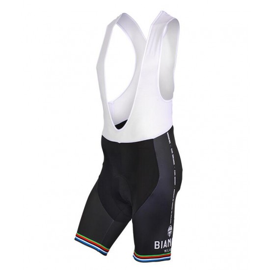 BIANCHI MILANO New Pride white Kurz Trägerhose D32S6