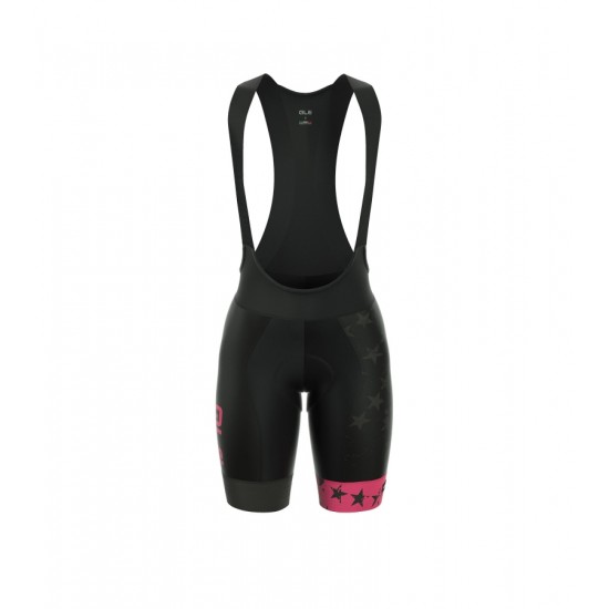 ALE PRR STARS Damen Kurz Trägerhose PINK 20KHC