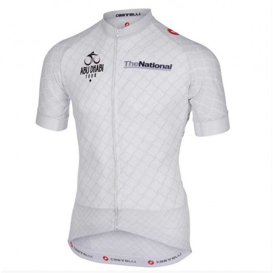 2015 Abu Dhabi Tour Fahrradtrikot Radsport weiß A8305